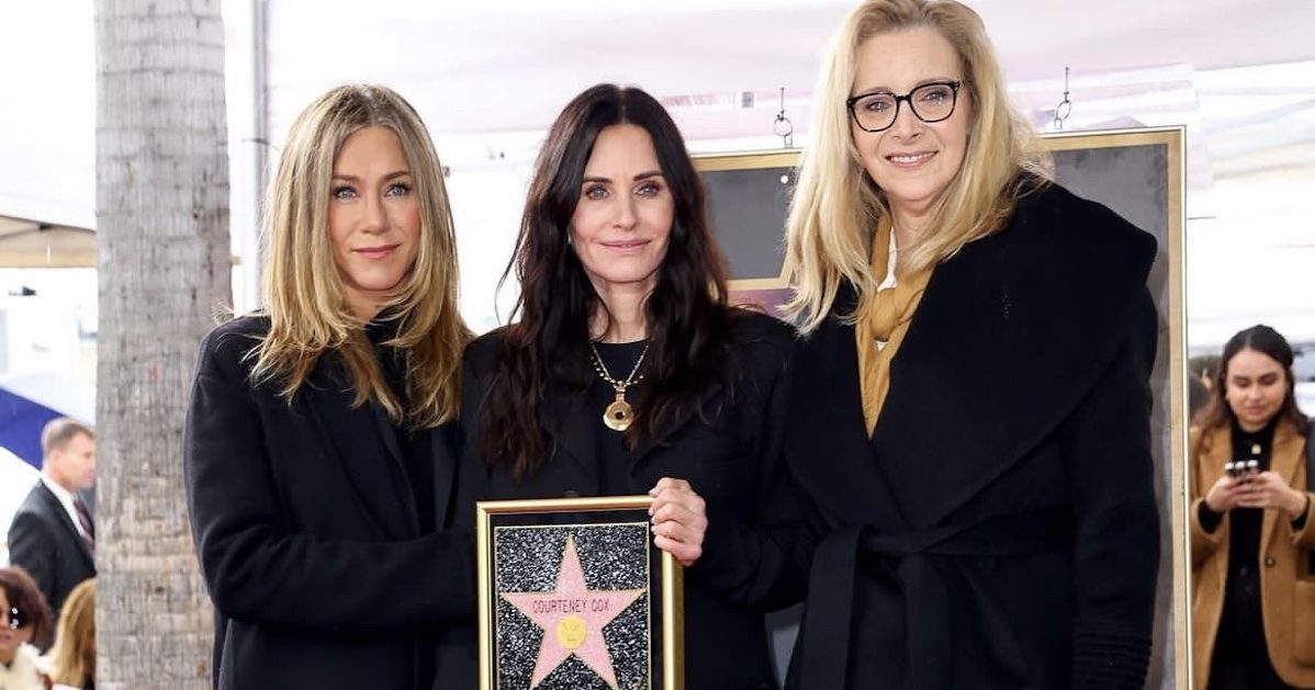 Courteney Cox honored with a star on the Hollywood Walk of Fame