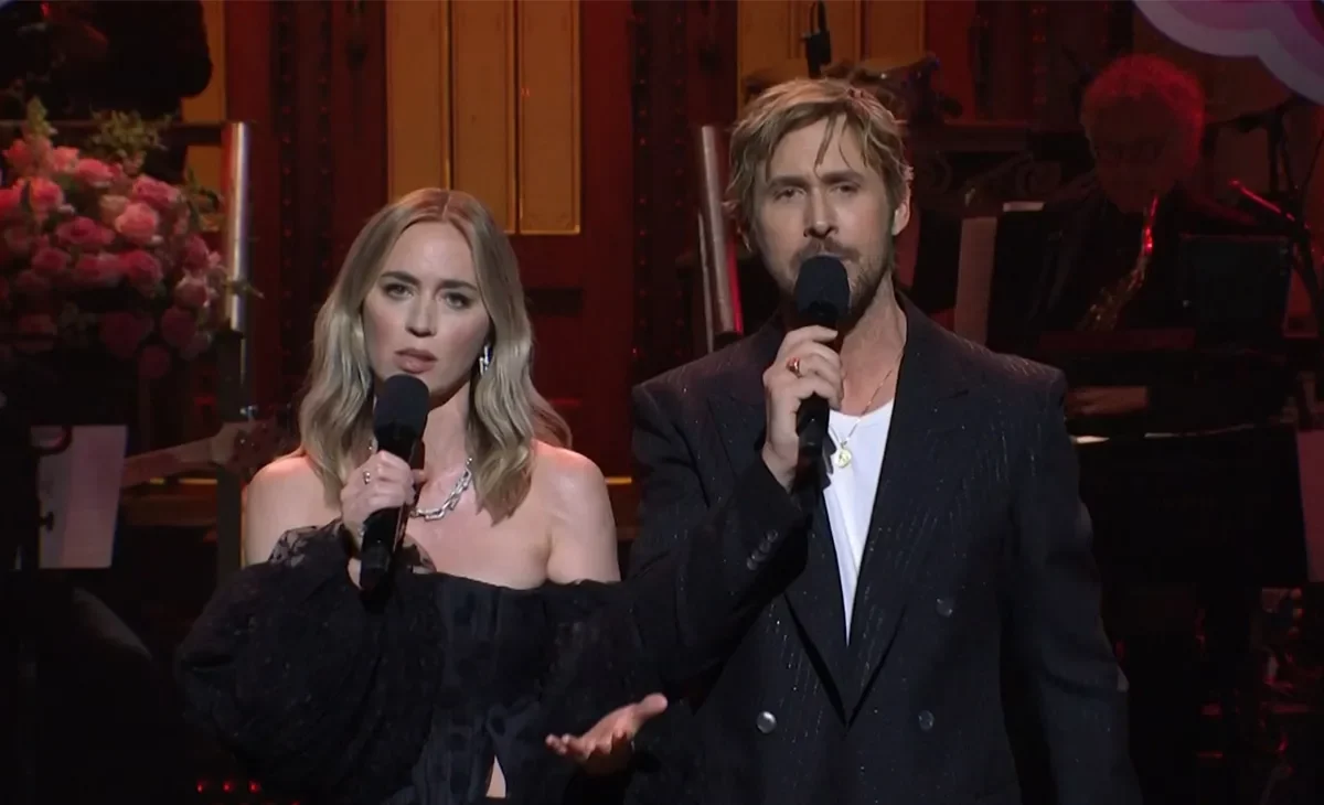 Ryan Gosling and Emily Blunt bid farewell to ‘Barbenheimer’ on SNL, covering Taylor Swift’s “All Too Well”