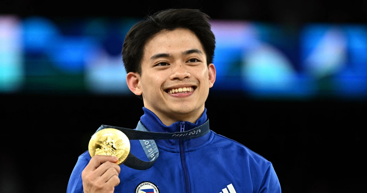 Filipino Carlos Yulo Wins Historic Double Gold in Olympics 2024