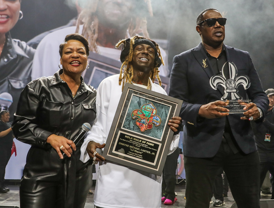 Lil' Wayne receives Key to The City of New Orleans